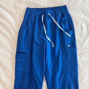 Figs Uman Jogger Scrub Pants in Royal Blue
